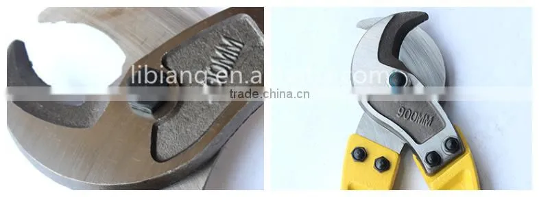 Long handle cable cutter, bolt cutter
