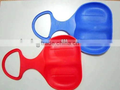 Plastic Push Snow Sled