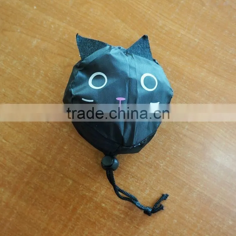 Hippo Animal Folded Shopping Bag