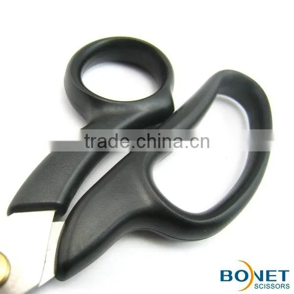 S14023B CE qualified 6-1/2" 2.5mm black handle japanese tailor scissors