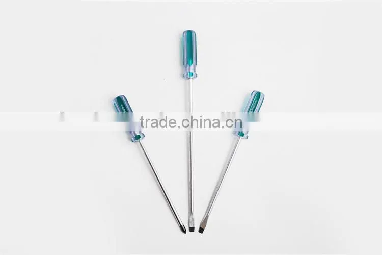 Slotted and Philips Plastic Screwdriver with Magnet Head