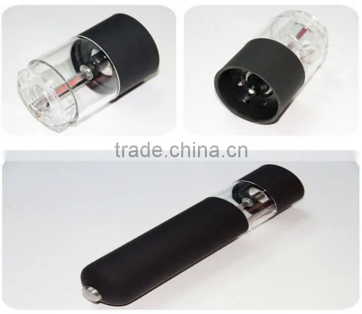 High Quality ABS Pepper Mill Mini Salt And Pepper Grinder Set For Kitchen Accessories