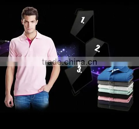 2016 Men Polo Shirt Short Sleeve Shirt