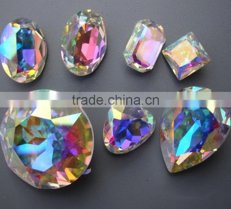 AB color crystal fancy stone