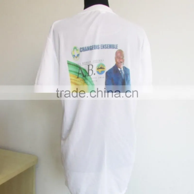 new style new fashion white sheap printing t-shirt