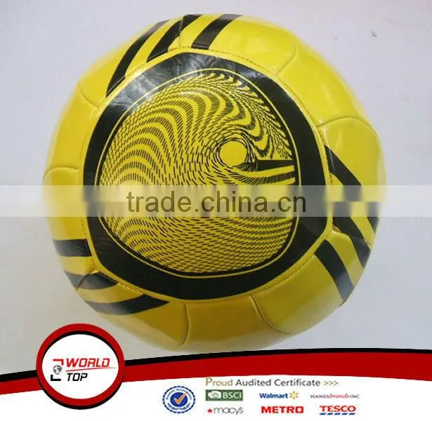 popular PVC promotional soccer ball size 5 customized logo printing