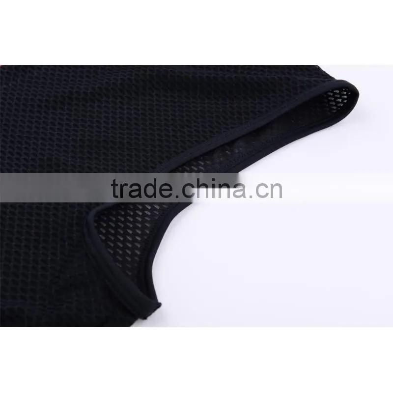 Sublimation print mesh cycling jersey top wholesale base layer