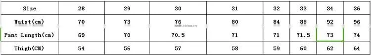 Short Pants Slim Straight Leg Design Men Jeans