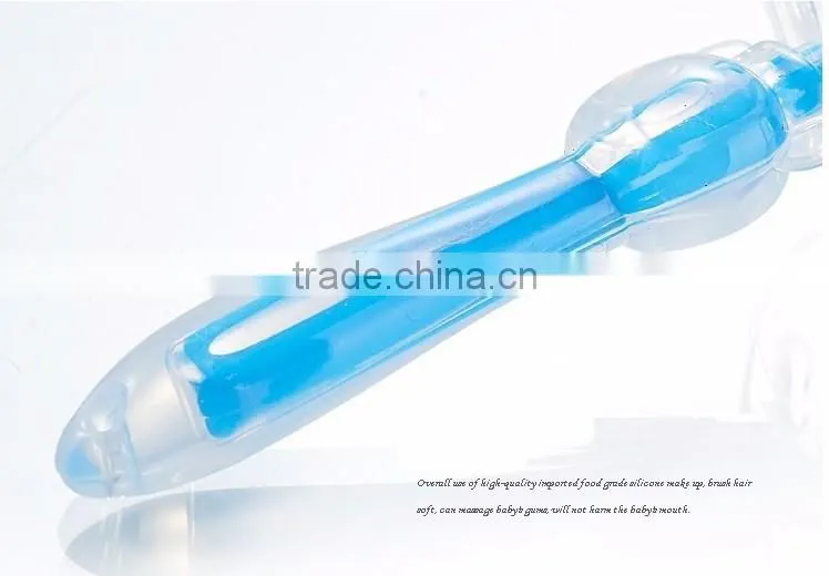 teething toothbrush baby silicone plate toothbrush baby play toothbrush