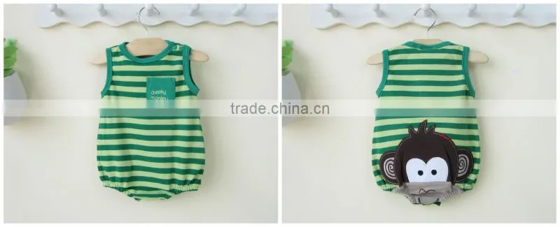 Baby Sleeveless Christmas Style Bodysuits