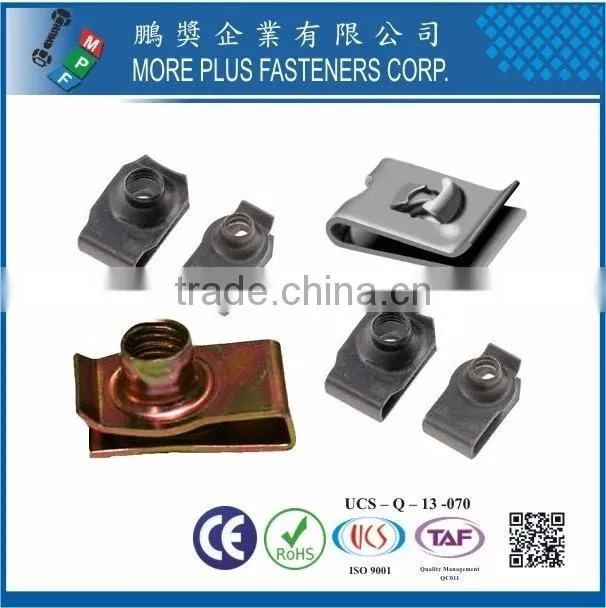 Taiwan Stainless Steel 18-8 Chrome Plated Steel Copper Brass Weld Studs U Type Groove Fasteners Welding Fasteners