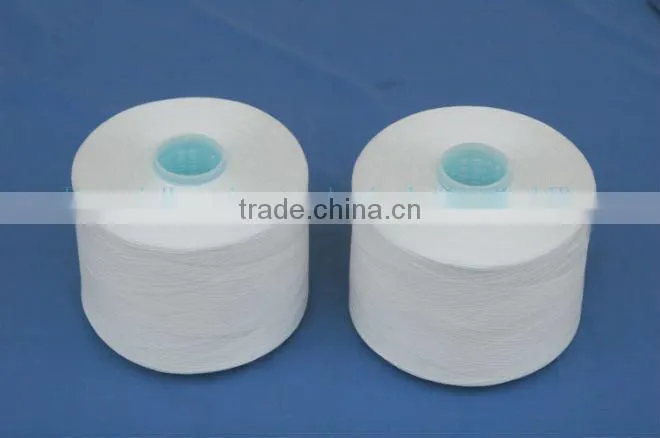 raw white ring spun yarn for sewing