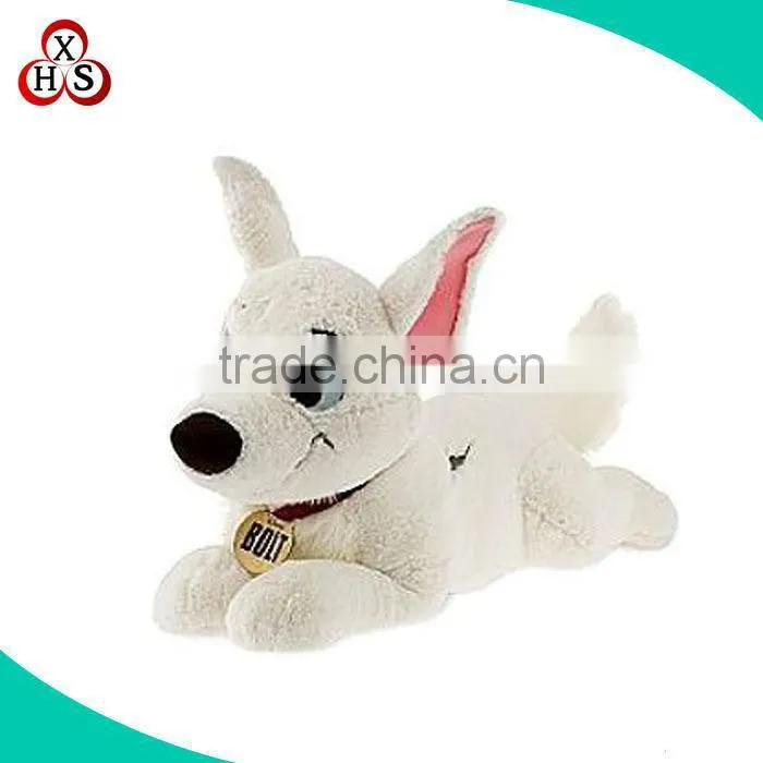 high quality custom animal plush stuffed toy french dog plush toy
