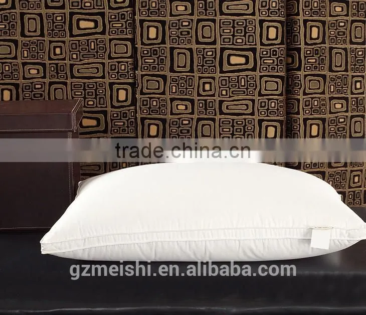 hot selling 100% polyester fiber hotel pillows cotton fabric needlepoint pillows
