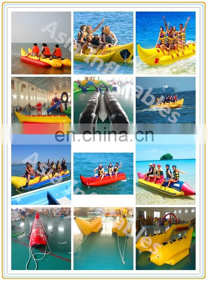 Airhead Hot Dog 6 Man Towable Sled / Inflatable Banana Boat
