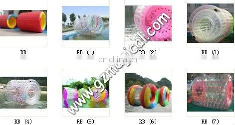 Funny Transparent Inflatable Roller Ball On Water