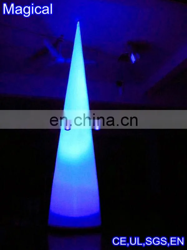 portable mobile inflatable LED pillars tubes