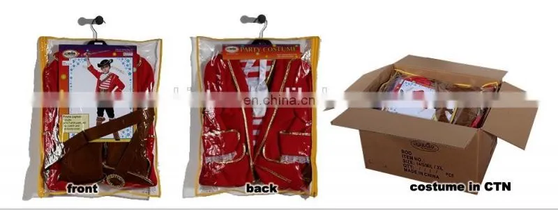 Pirate captain Costume(02-204) as party costume for boy with ARTPRO brand
