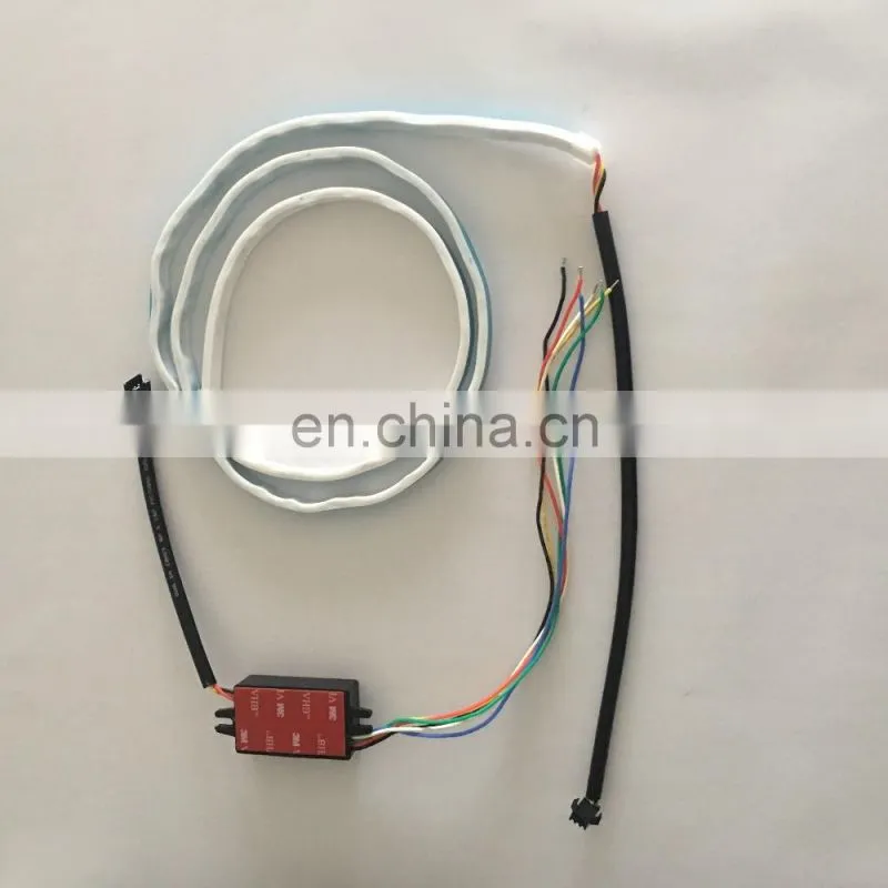 2017 new arrival Car Rear Tail Box Lights Flow Turn Signal Brake LED Lamp Strip Waterproof