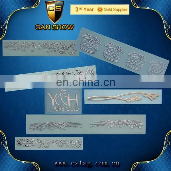 Electroforming metal sticker 3M