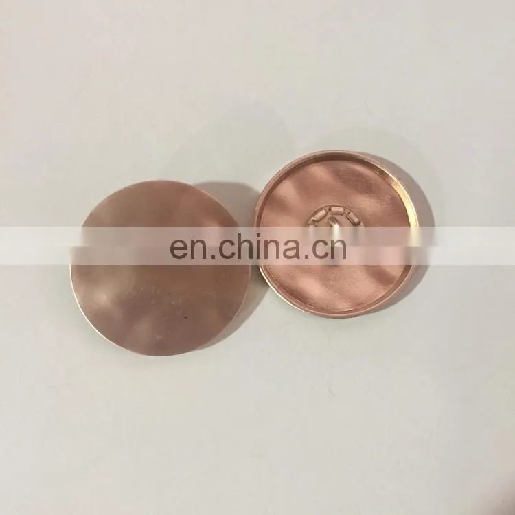 fashion antique gold metal zinc alloy big sewing button with various sizes for coat