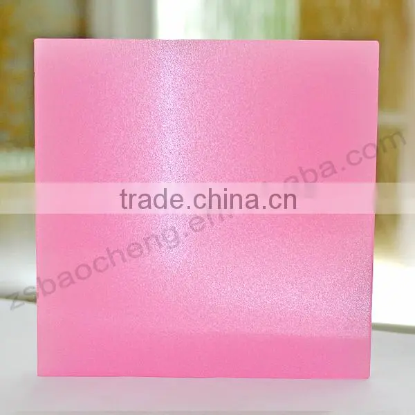 Competitive Price eco-friendly a5 size scratch resistant acrylic sheets