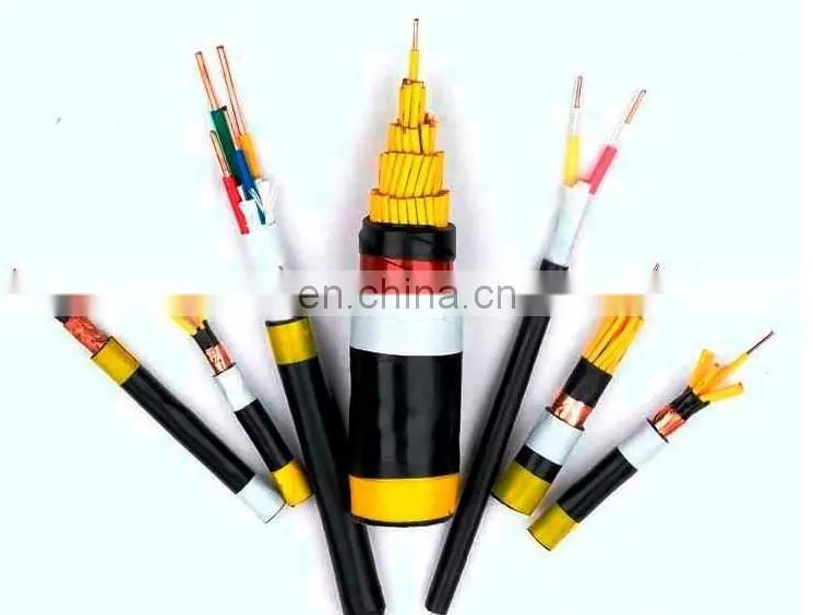 0.75mm 1mm 1.5mm 2.5mm PVC shielded multicore Control cable