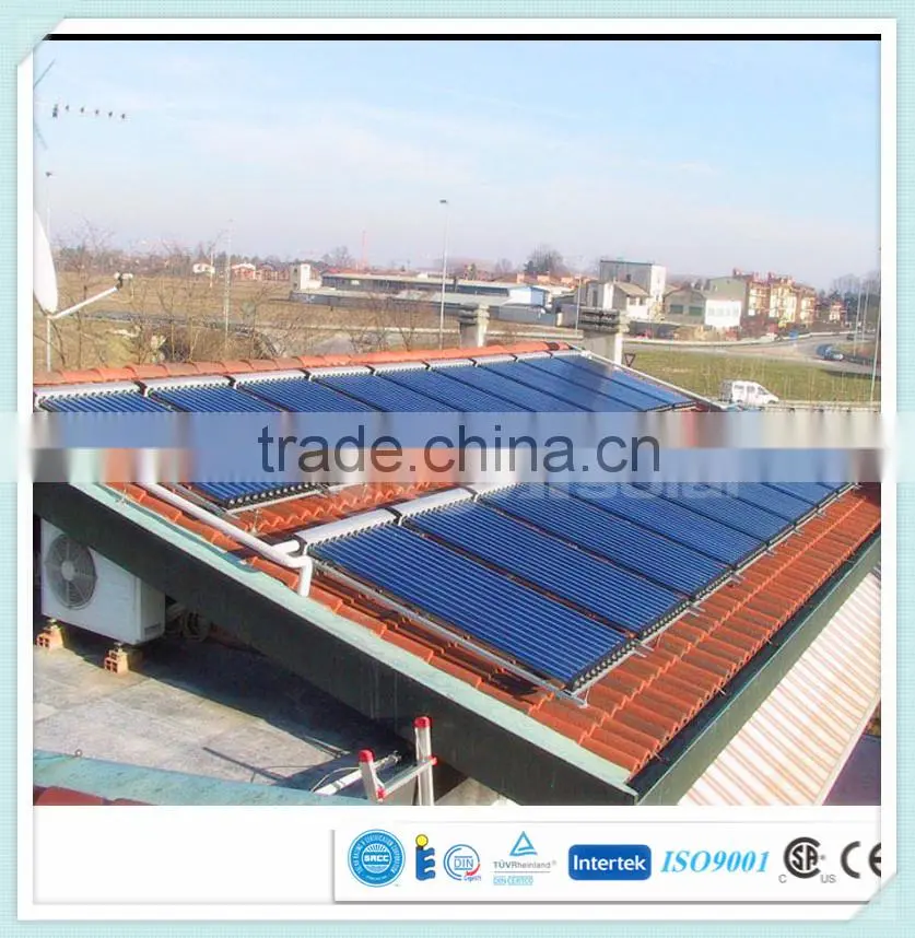 Split Pressurized U Pipe Solar Collector for Water Heater, bath, thermal heating, swimming pool, school