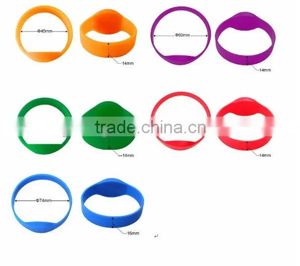 custom hospital patient id wristbands, rfid wristbands smart chip inside