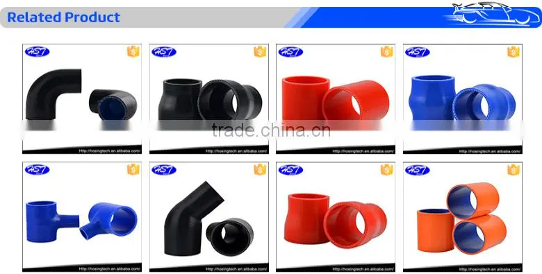 2015 hot sale factory price high quality automotive intercooler silicone hose