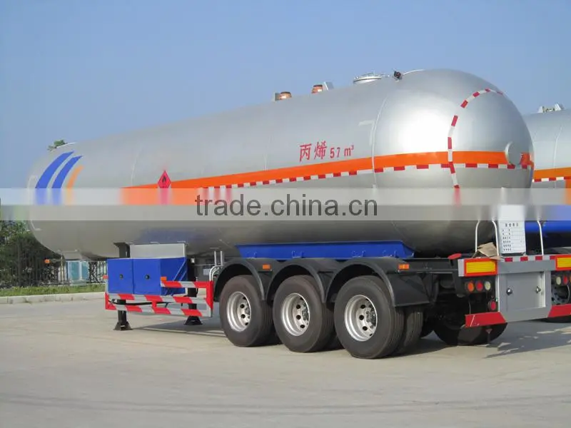 57cbm LPG gas trailer