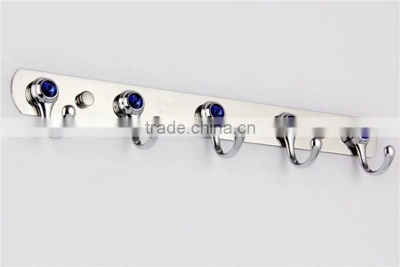 Wesda aluminum alloy bathroom wall hanger bathroom accessory hook 315