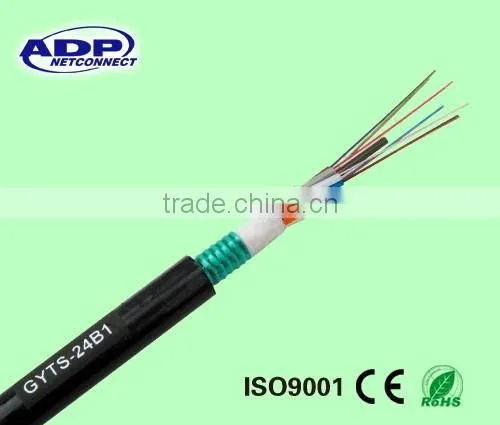 Multimode/Singlemode fiber optic cable G652D fiber optic cables GYTS