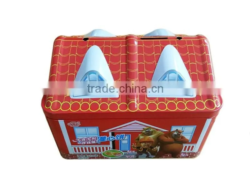 House-shape Piggy Tin Bank