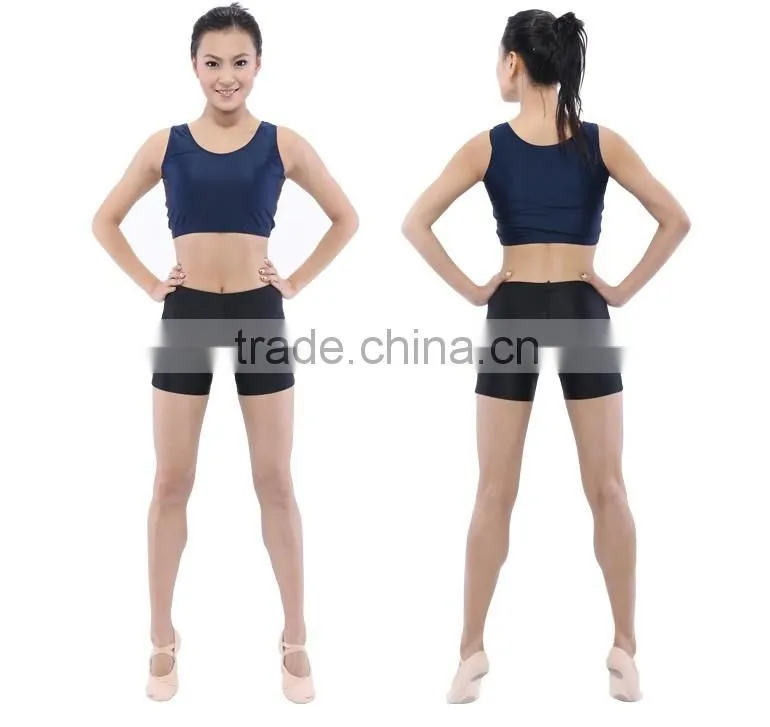 Dansgirl Dance Costumes Crop Tank Tops Sports Yoga Tops