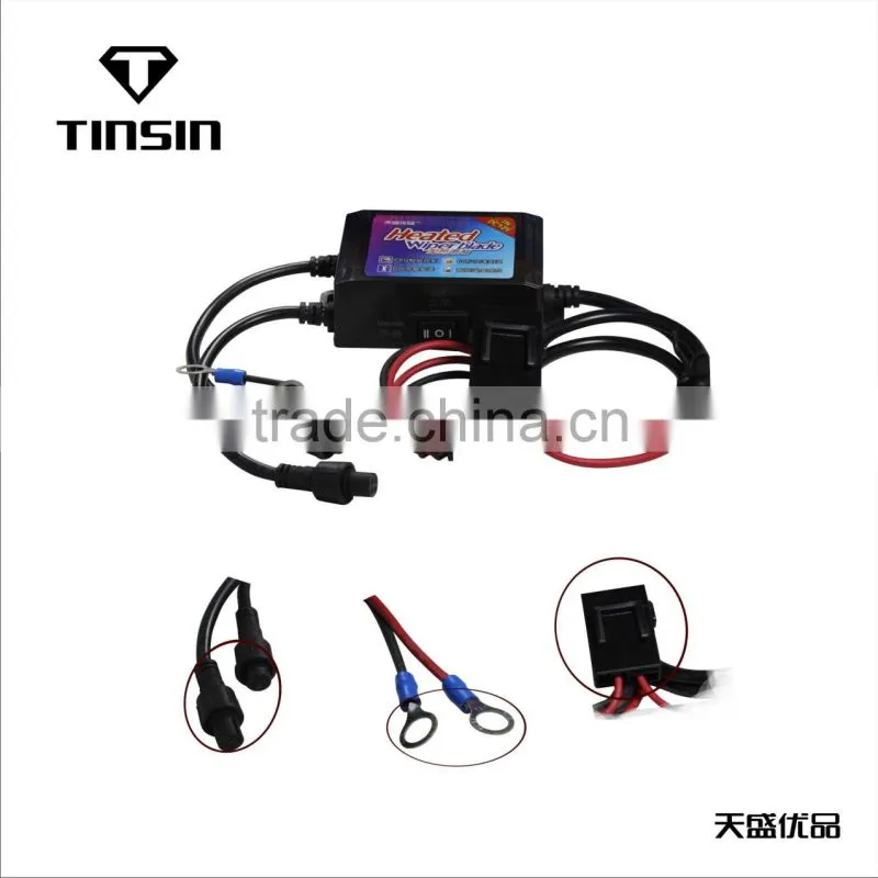 hot! 12V car intelligent boneless soft heated front windscreen windshield frameless one year warrenty wiper blade