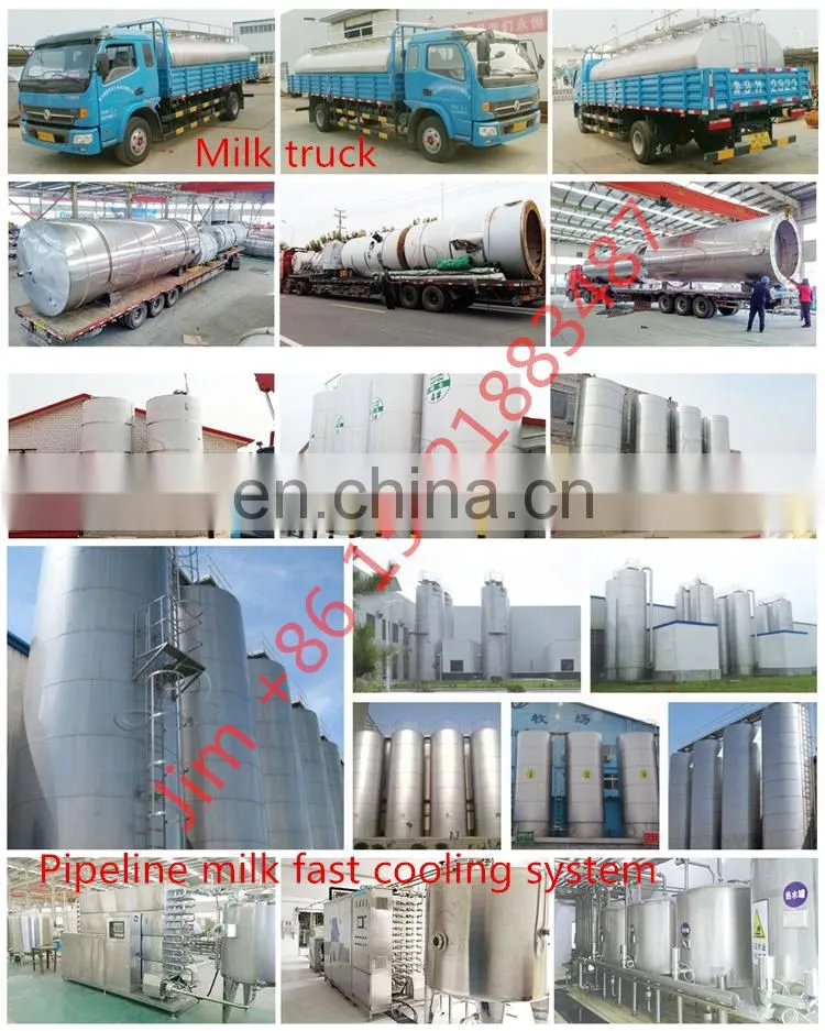 Factory made 6000 liter milk cooling tanks prices Factory made 6000 liter milk cooling tanks prices