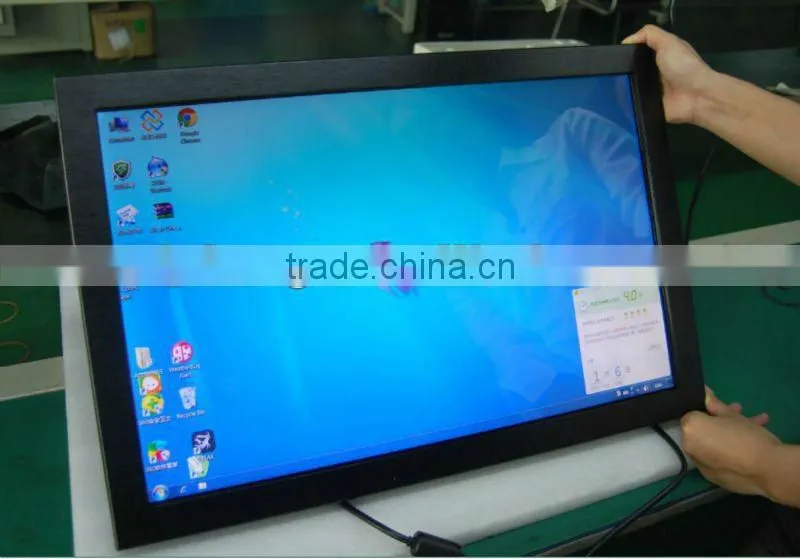 22 inch cheap wall mount pc tv all in one with remote controller
