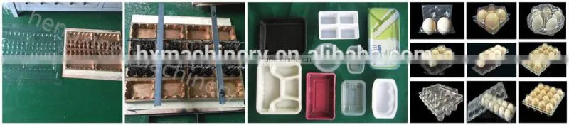 Semi Automatic Plastic Vacuum Forming Machine for Food Box Packing Tray and Plate