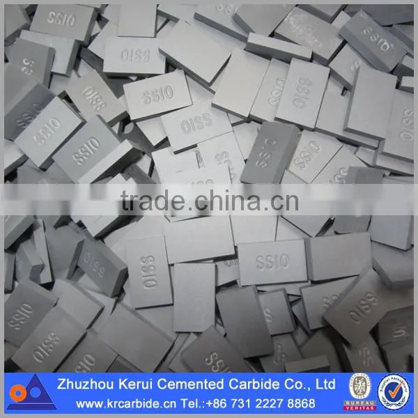 Hard alloy blank cutter small carbide plate for cutting stone in various size