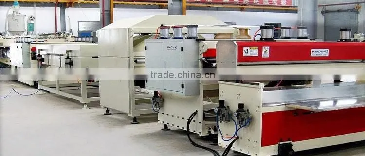 PP corrugated sheet making line
