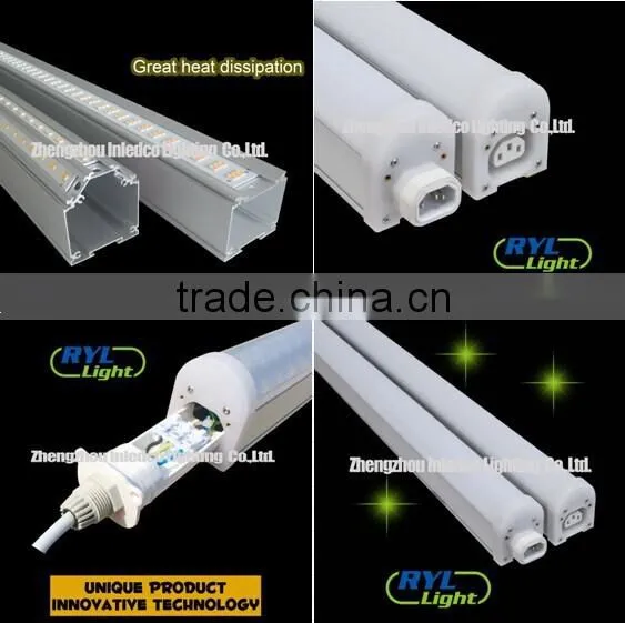 Public lighting super bright CE RoHS 5630 led linear pendant light, commercial led pendant lighting, dimmable led pendant lights