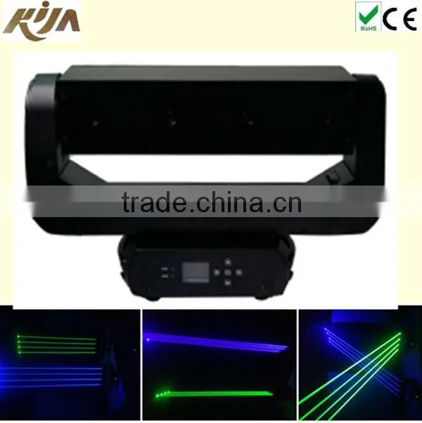 2016 DMX control green Infinite beam spider laser light