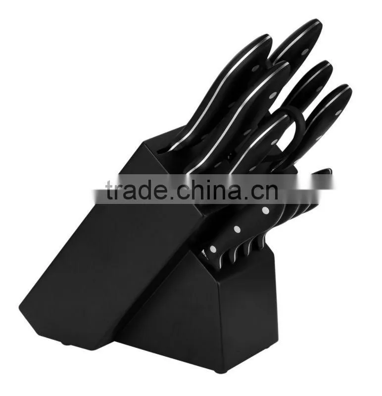 POM HANDLE (2CR13)12PCS KITCHEN KNIFE SET