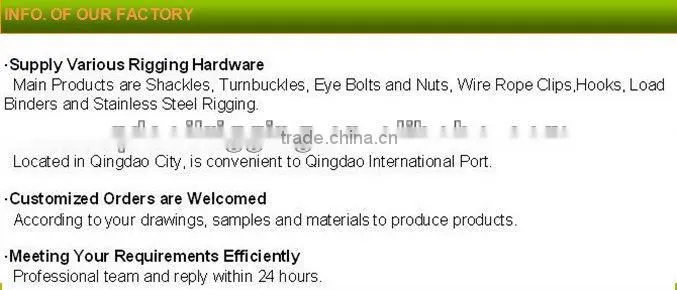 High Quality Electro-galvanized H-330 Clevis Grab Hook