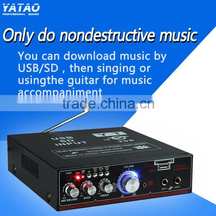 car audio input usb box YT-306 with CD/VCD/DVD input