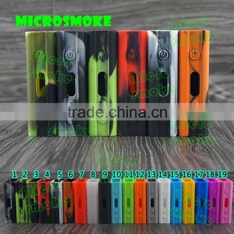 Newest silicone case for Smoke R200 TC Box Mod with Mini TFV4 Tank silicone skin/sleeve for Smoke R200W Kit