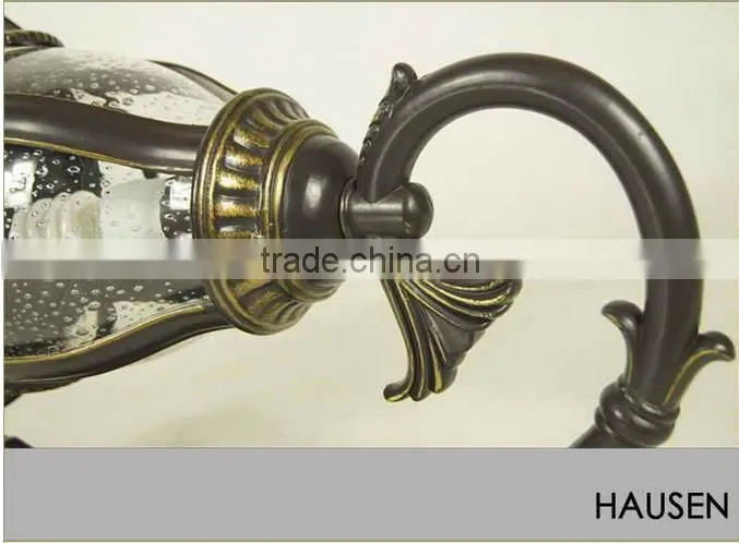 Aluminum Traditional Waterproof garden wall lamp