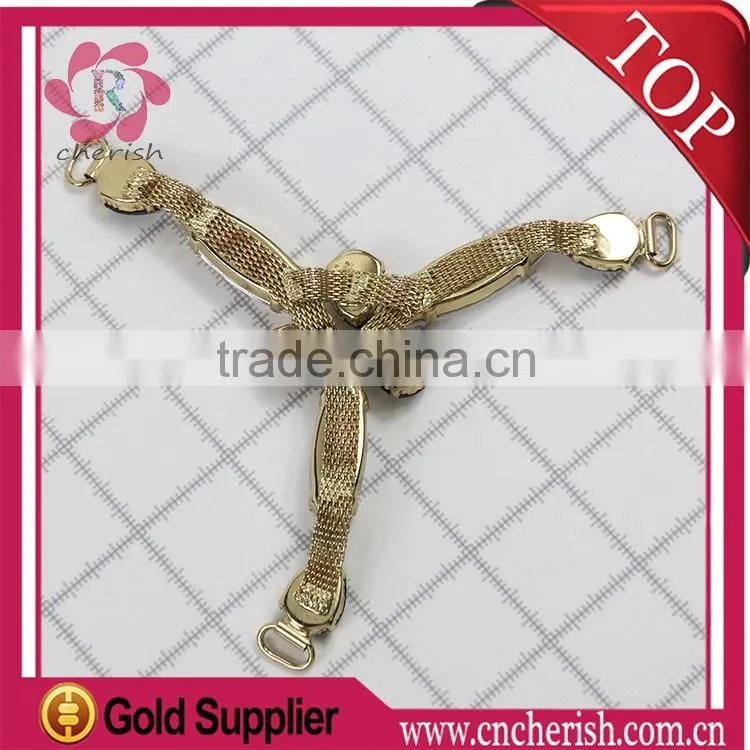 Fashion T Shape arcylic Beads Rhinestone Shoe Decorationl Sandals Ornaments for ladies