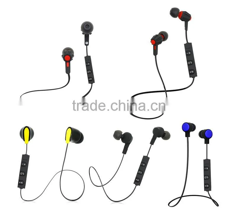 Sport bluetooth headset and bluetooth stereo headset with microphone Wireless Earphone